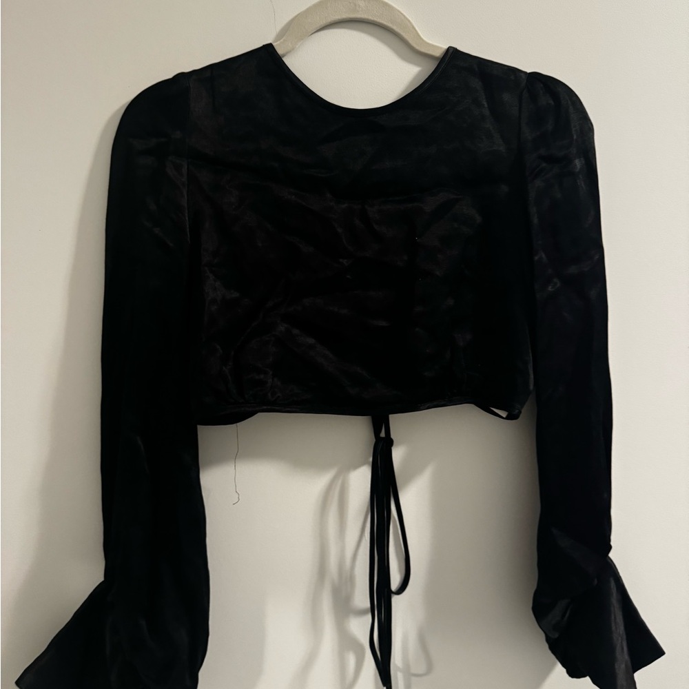 Zara Elegant Black Women's Top